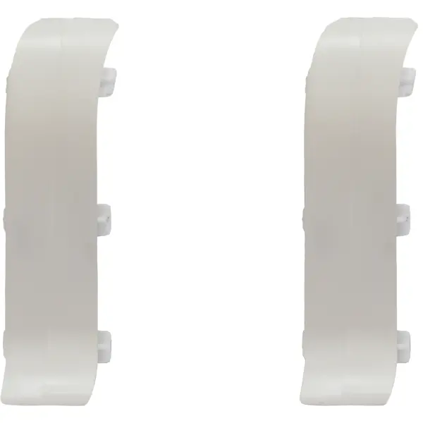 Соединитель белый матовый 70 мм 2 шт. соединитель для пластиковых подоконников moeller ld s 30 белый