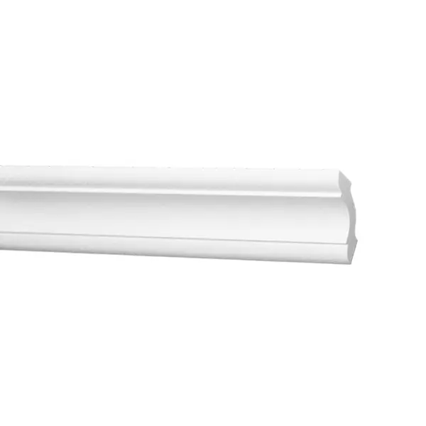 фото Плинтус потолочный экструдированный полистирол inspire с06/30 белый 30х30х2000 мм