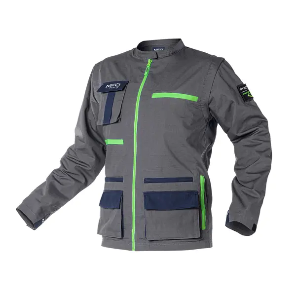 Куртка рабочая Neo Tools Premium цвет темно-синий/серый размер XXXL рост 190-193 см