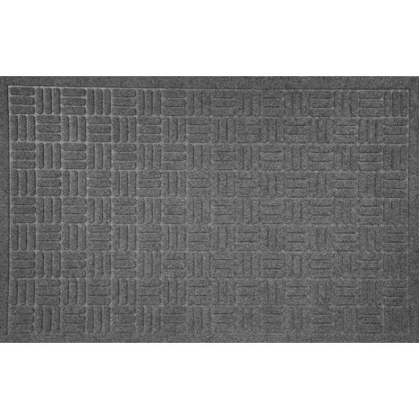 Коврик Inspire Lenzo 50х80 см полиэфир/резина цвет серый коврик inspire balia strp 25x75 см полиэстер золотистый