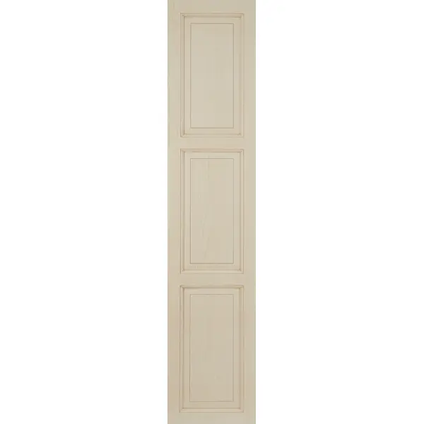фото Дверь для шкафа delinia id невель 45x214 см массив ясеня цвет кремовый