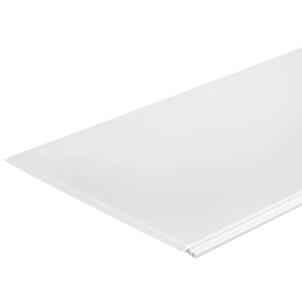 Комплект стеновых панелей ПВХ Artens Белый глянец 1200x250 мм 1.2 м² 4 шт саморез для крепления сэндвич панелей befast