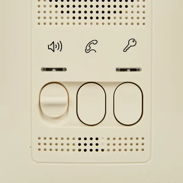 фото Аудиодомофон для координатного подъездного домофона schneider electric blanca цвет бежевый без бренда