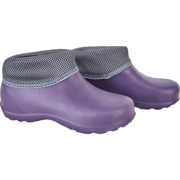 Галоши женские Фрим размер 36 цвет баклажан-темно серый lacoste женские кроссовки carnaby pique textile heel pop sneakers белый темно синий