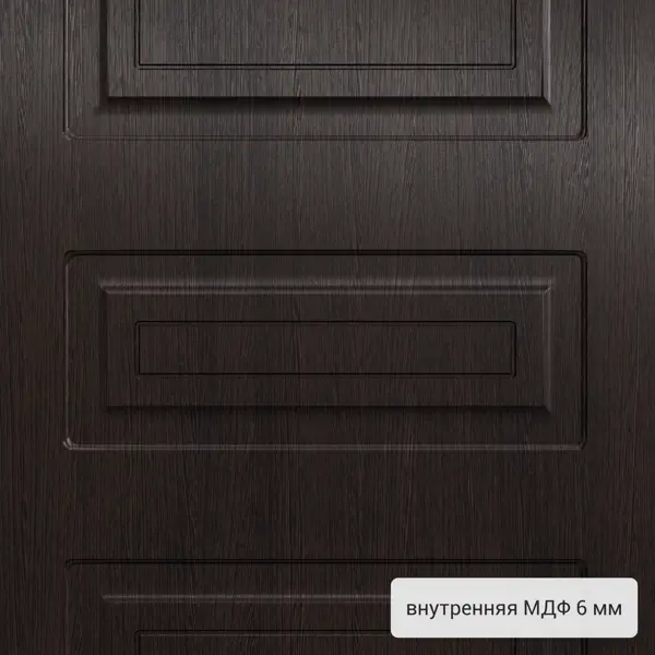 фото Дверь входная металлическая берн, 950 мм, левая, цвет мара дуб torex