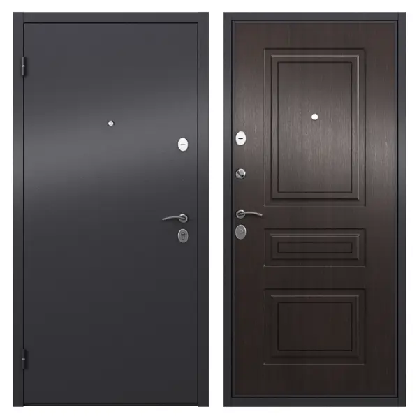 Дверь входная металлическая Берн 860 мм левая цвет мара дуб дверь входная металлическая берн 950 мм левая мара беленый