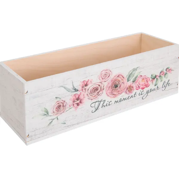 Ящик М1 Розалия деревянный коробка для хранения розалия 03 30x15 5x8 см полипропилен разно ный