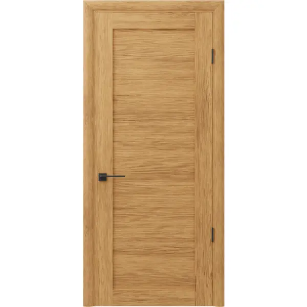 Дверь межкомнатная Наполи глухая шпон цвет дуб натуральный 60x200 см дверь межкомнатная хелли глухая шпон натуральный дуб тонированный 60x200 см