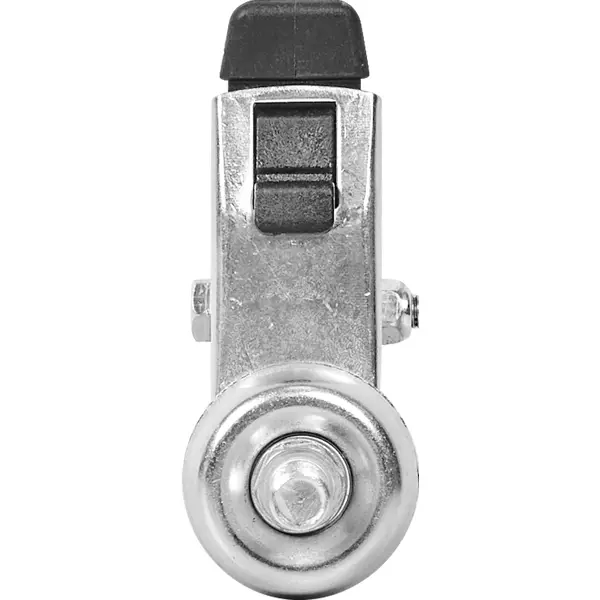 фото Колесо поворотное с тормозом с резьбой м12 100 мм максимальная нагрузка 70 кг цвет серый без бренда
