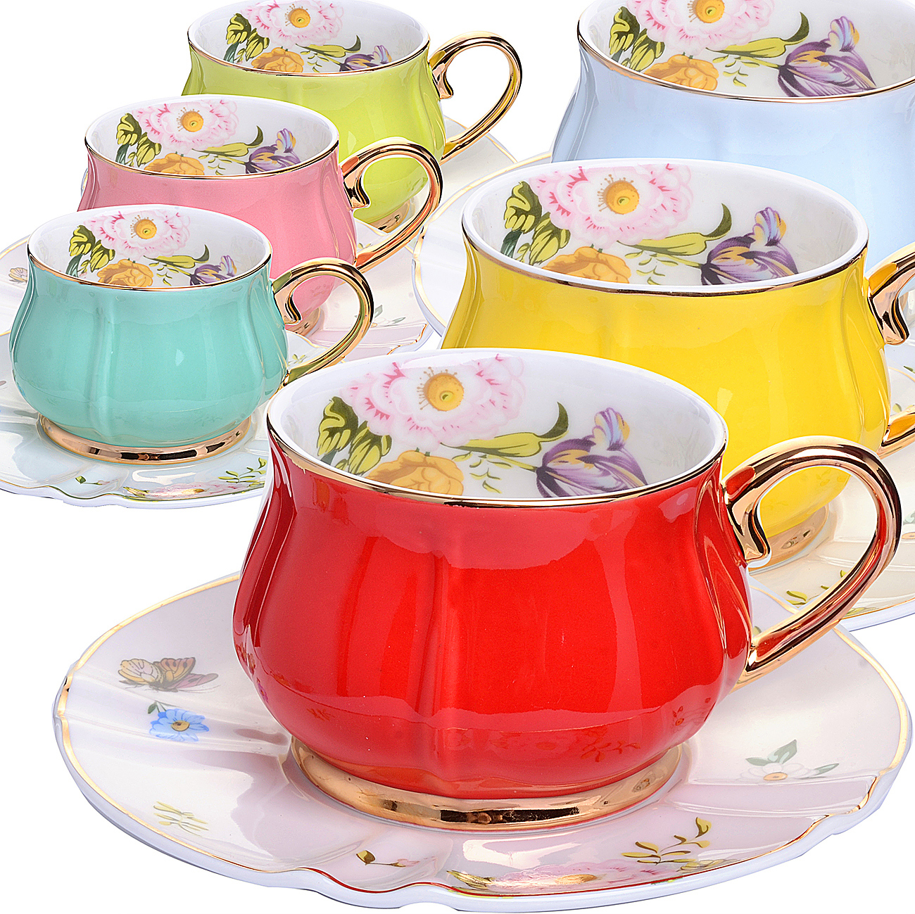Чайные сервизы Loraine 29129 12 предметов 6 персон фарфор цвет .