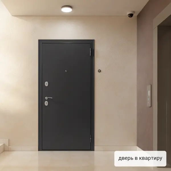 фото Дверь входная металлическая ариста, 860 мм, левая, цвет темный torex