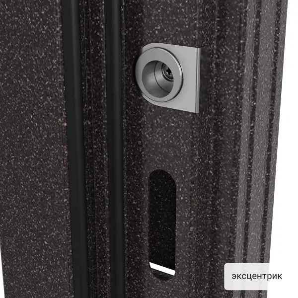 фото Дверь входная металлическая термо, 950 мм, правая, цвет магнолия акация torex