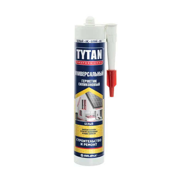 Герметик силиконовый Tytan универсальный белый 280 мл уксусный герметик жидкая пробка tn tytan 0 5 л