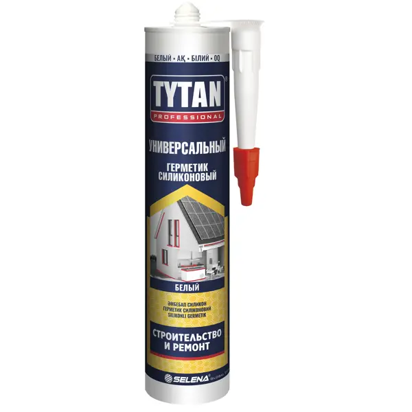 Герметик силиконовый Tytan универсальный белый 280 мл герметик жидкая пробка tn tytan 0 5 л