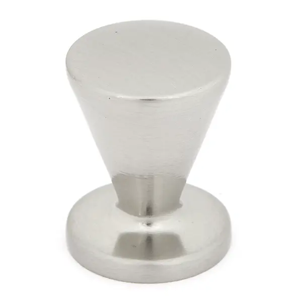 Ручка-кнопка мебельная DMZ-11492.BN, цвет матовый никель ручка кнопка мебельная алюминий бронза