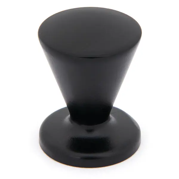 Ручка-кнопка мебельная DMZ-11492.BLMATT, цвет матовый черный ручка кнопка мебельная алюминий бронза