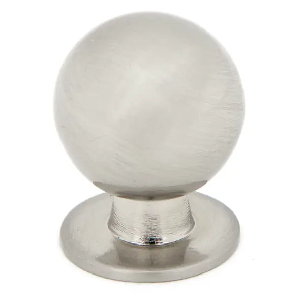 Ручка-кнопка мебельная Palladium B8354S.BN, цвет матовый никель кнопка установочная альфа железная d 10 мм чёрный никель