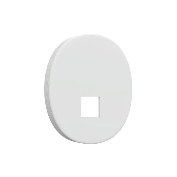 Декоративное основание Lemer You-Design 60x50 мм пластик цвет белый основание для отдельного монтажа белый