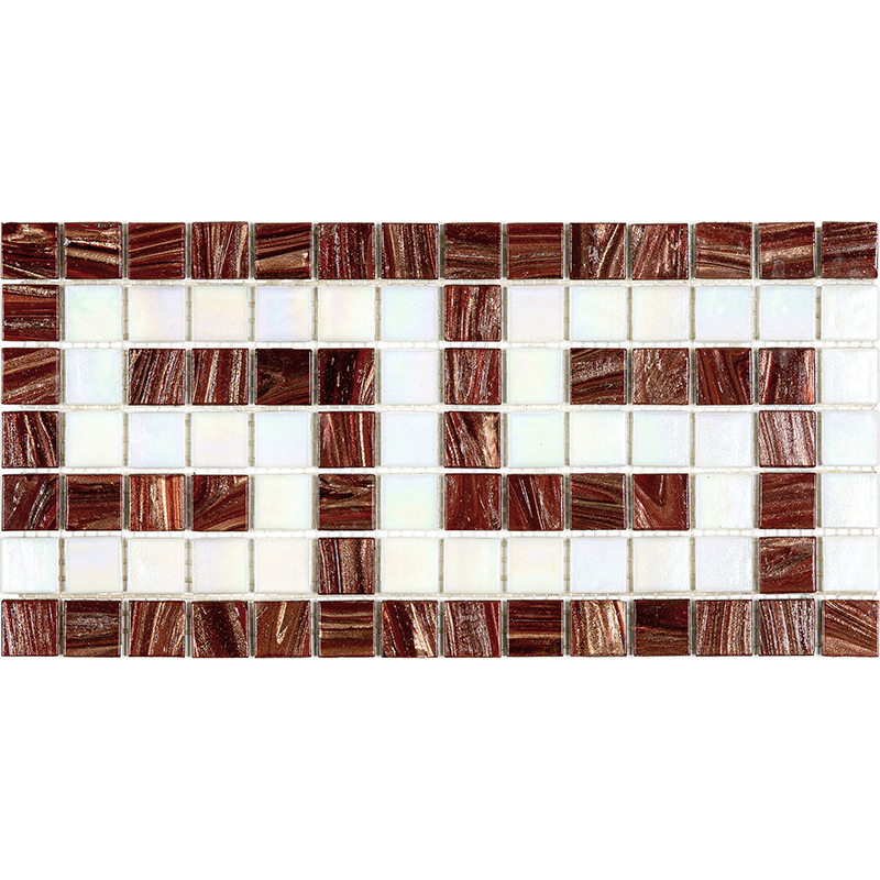 Мозаика Alma Стеклянные бордюры BE121 m стекло 30.5x15 см по цене 414 .