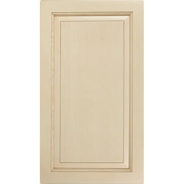 фото Дверь для шкафа delinia id невель 60x103 см массив ясеня цвет кремовый