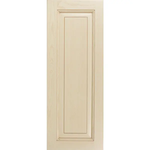 фото Дверь для шкафа delinia id невель 40x103 см массив ясеня цвет кремовый