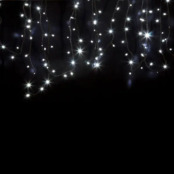 фото Гирлянда светодиодная занавес дюраплей 20 м 50x4 led цвет белый neon-night