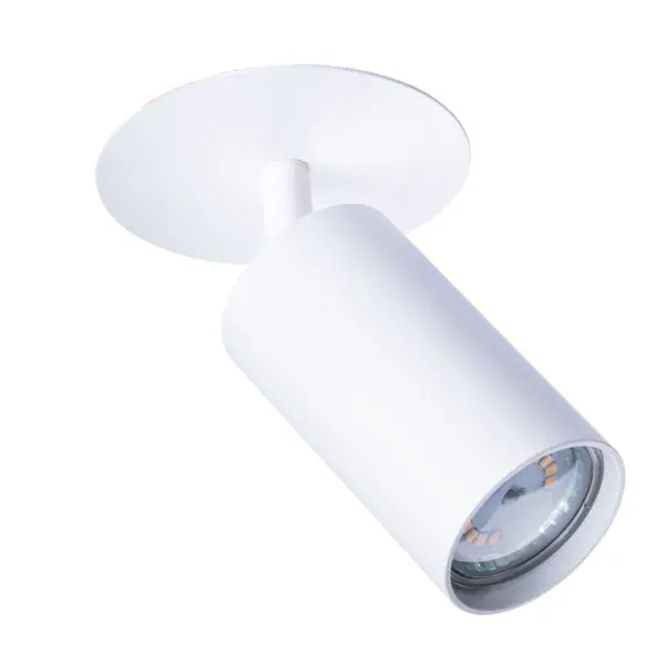 Спот поворотный Arte Lamp Cefeo 1 лампа 2 м² цвет белый светодиодный спот citilux тубус cl01b120n