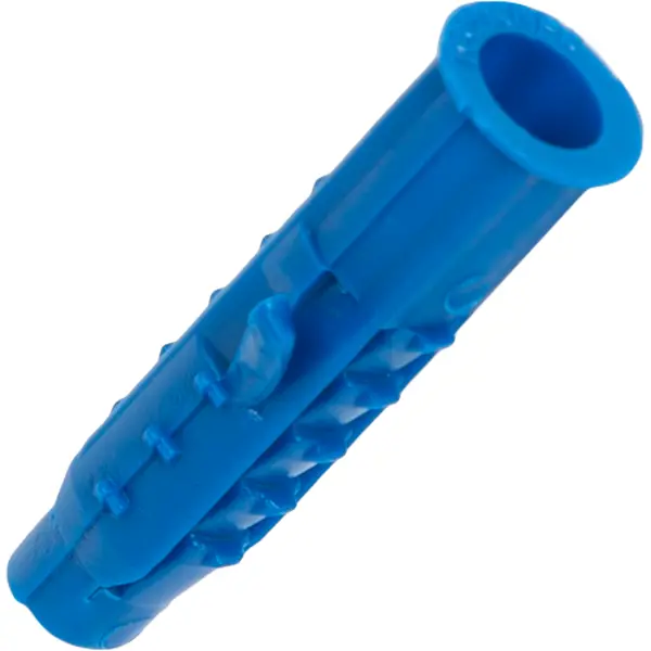 Дюбель распорный для полнотелых материалов Tech-Krep 6x30 мм полипропилен цвет синий 500 шт. дюбель распорный tech krep чапай 10x50 мм шипы усы синий 10 шт