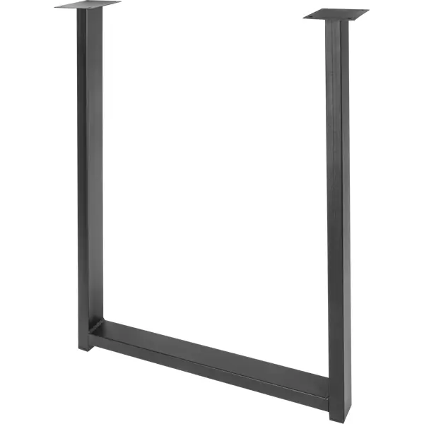 Подстолье для обеденного стола Лофт 710 мм, цвет черный подстолье с верхней перекладиной лофт 55x71x10 см железо