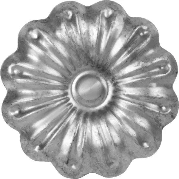 Элемент кованый Цветок диаметр 80 мм элемент кованый штамповка цветок большой