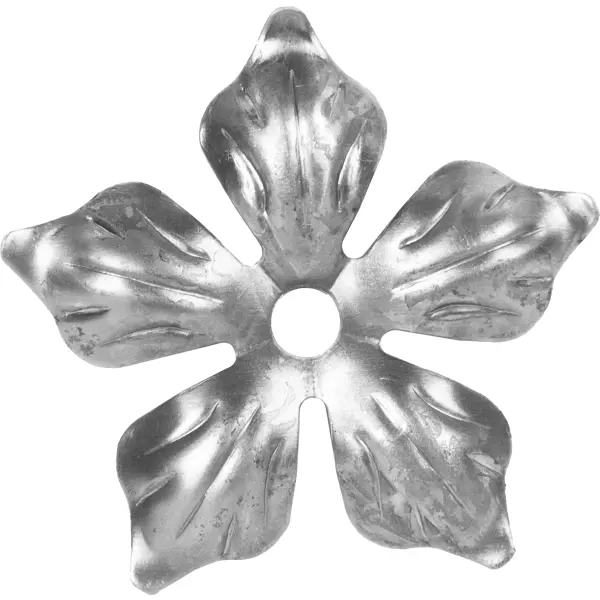 Элемент кованый Цветок диаметр 95 мм элемент кованый штамповка цветок большой