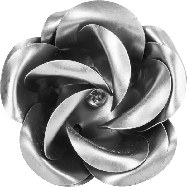 Элемент кованый Бутон розы диаметр 80 мм бутон на ножке для декорирования