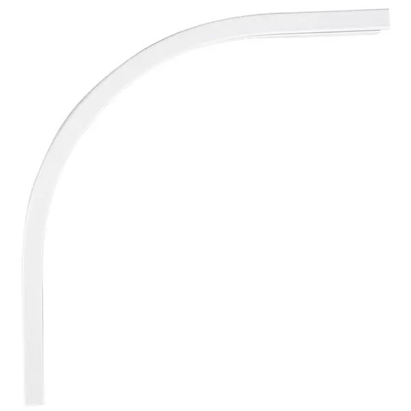 Соединитель поворотный 90° Arttex Facile, металл, цвет белый соединитель для пластиковых подоконников moeller ld s 30 белый