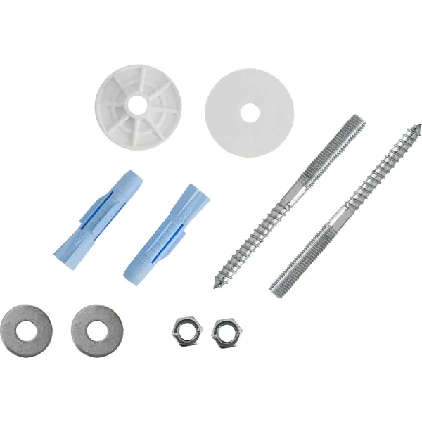 Комплект креплений для умывальника с пьедесталом КУ-1.120 комплект шаблонов для сверления подрозетников ротор