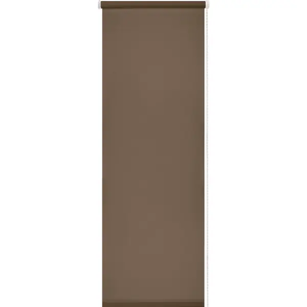 Штора рулонная Inspire Шантунг 120x175 см коричневая утяжелитель для рулонных штор decofest