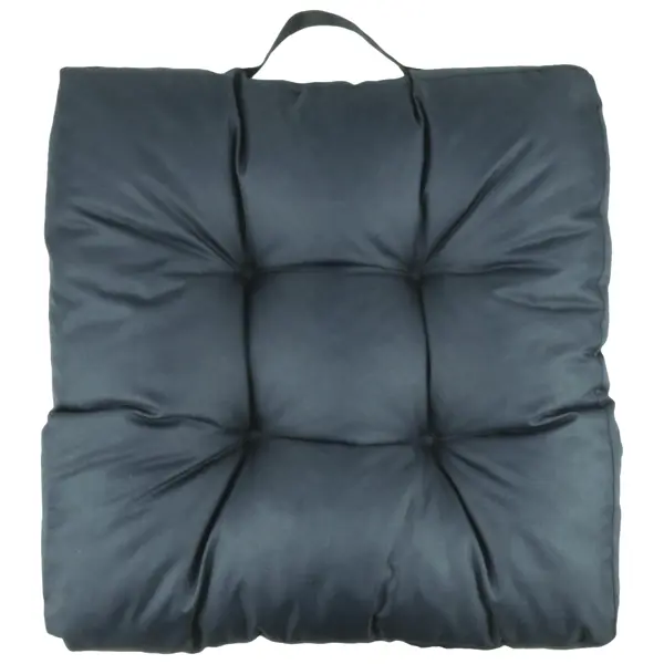 Сидушка для пикника Linen Way 50x50x10 см водоотталкивающая цвет стальной сидушка для стула пышка 2 шт