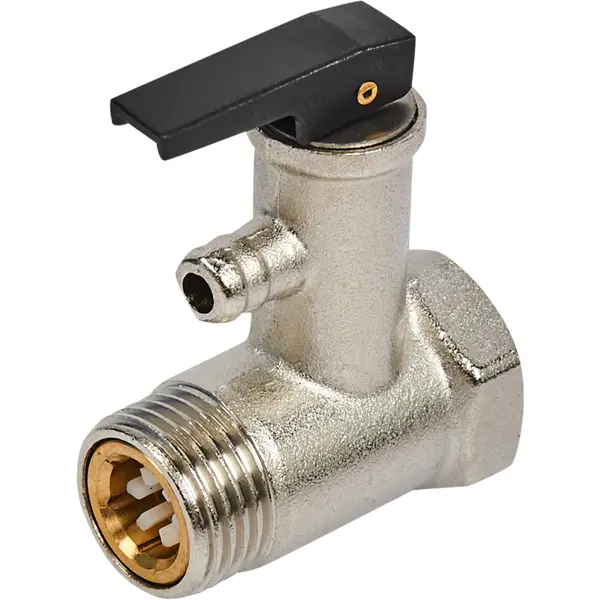 Клапан-предохранитель для водонагревателя 1/2 латунь клапан для водонагревателя tim bl5812a 1 2 7 бар без ручки сброса