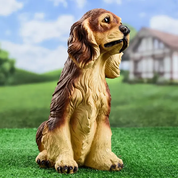 Садовая фигура Хорошие сувениры Собака Спаниель сидящий рыжий 35х25см в  Кемерове – купить по низкой цене в интернет-магазине Леруа Мерлен