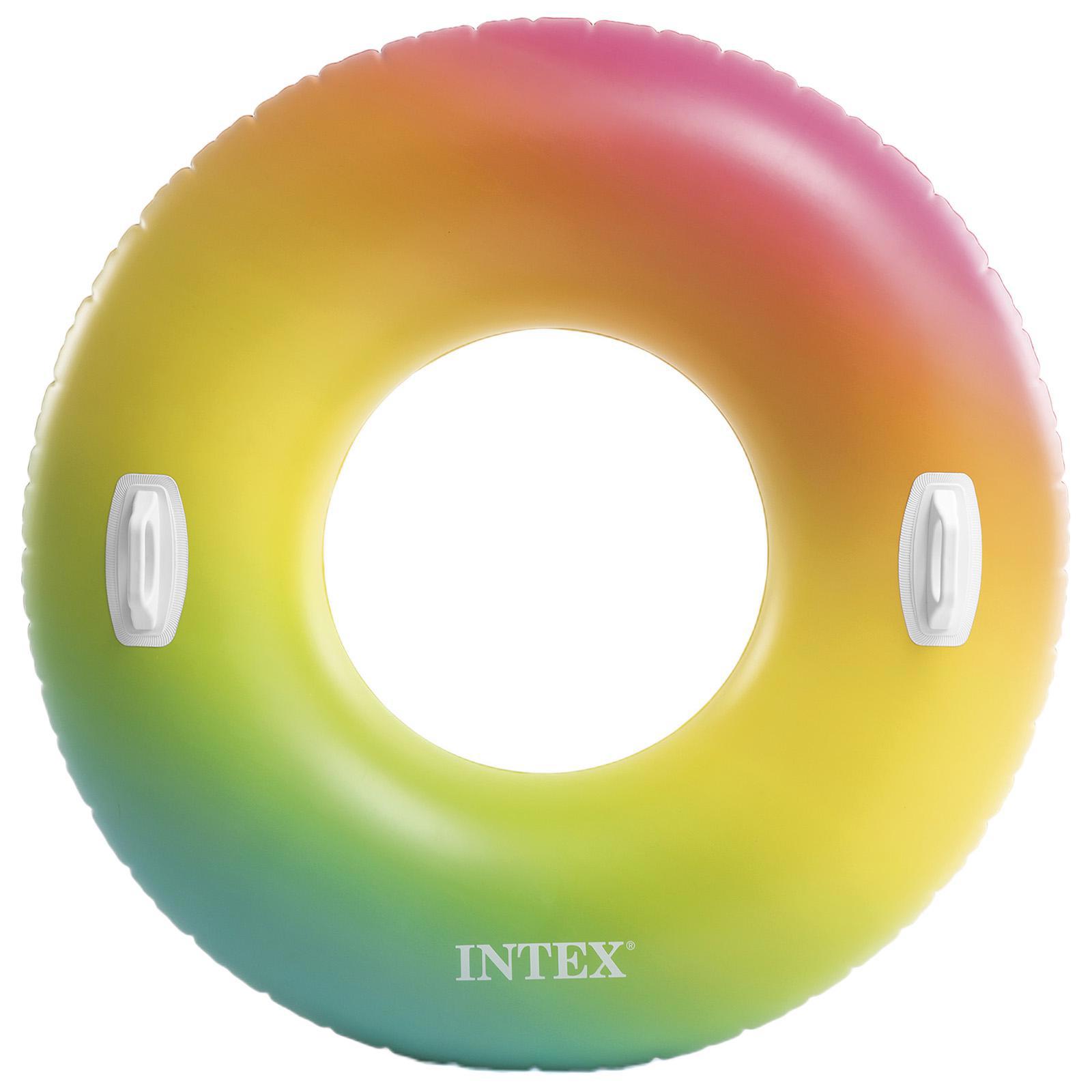Надувные круги intex. Круг надувной 122 см Intex 58202. Круг Intex цветной Вихрь 122x122. Круг надувной Intex 58202eu. Круг Intex монстр шина 114x114 см.