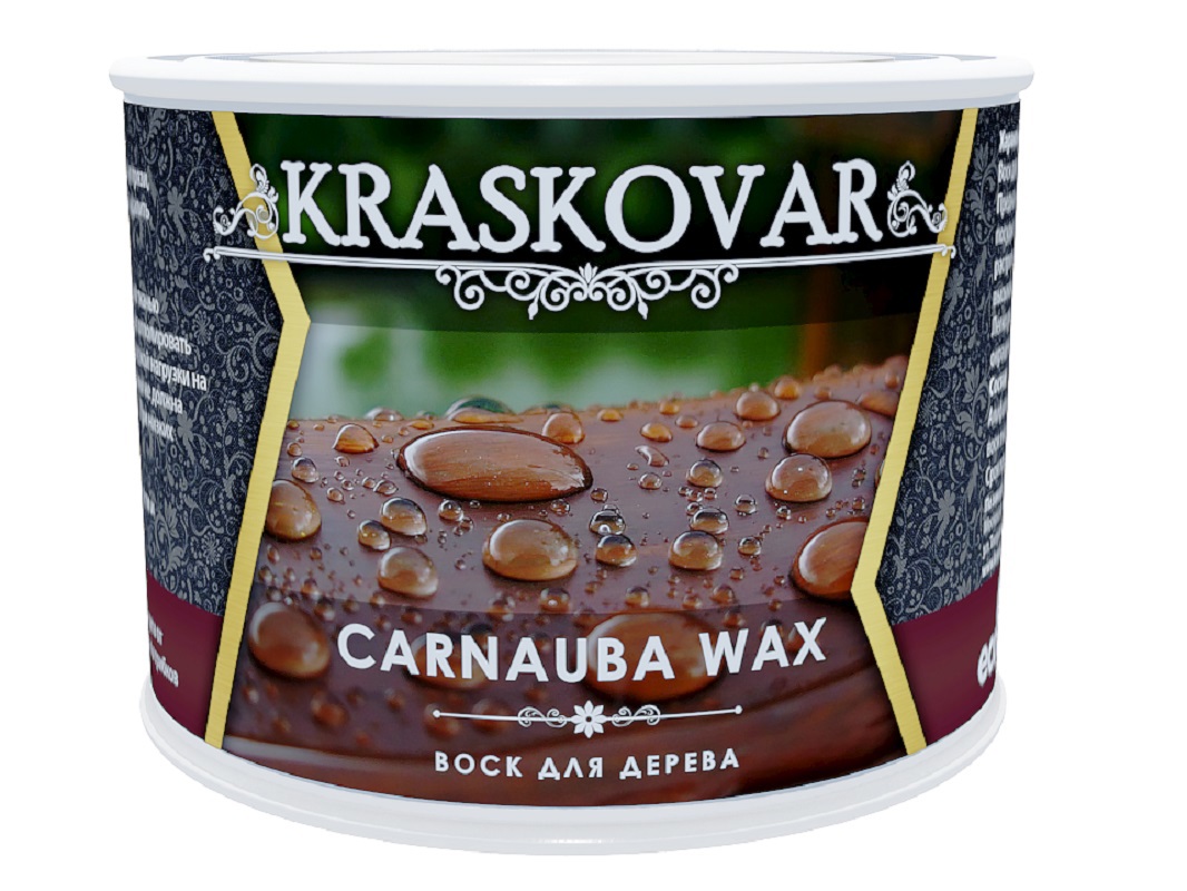 Воск для дерева KRASKOVAR Carnauba Wax 0.5 л  –  по .