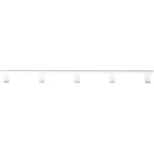 фото Боковая вешалка на кронштейн larvij 40.4 см белая