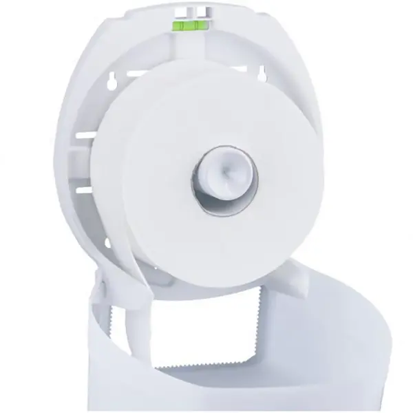 фото Диспенсер для туалетной бумаги merida harmony maxi bhb101, abs пластик, цвет белый