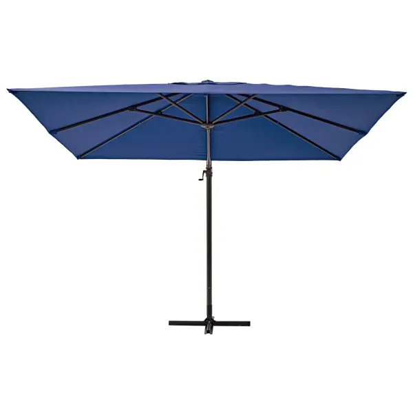 Зонт с боковой опорой Naterial Aura 286x286 см h 264 квадрат голубой зонт садовый naterial sombra 6 2x2 95 м бело серебристый