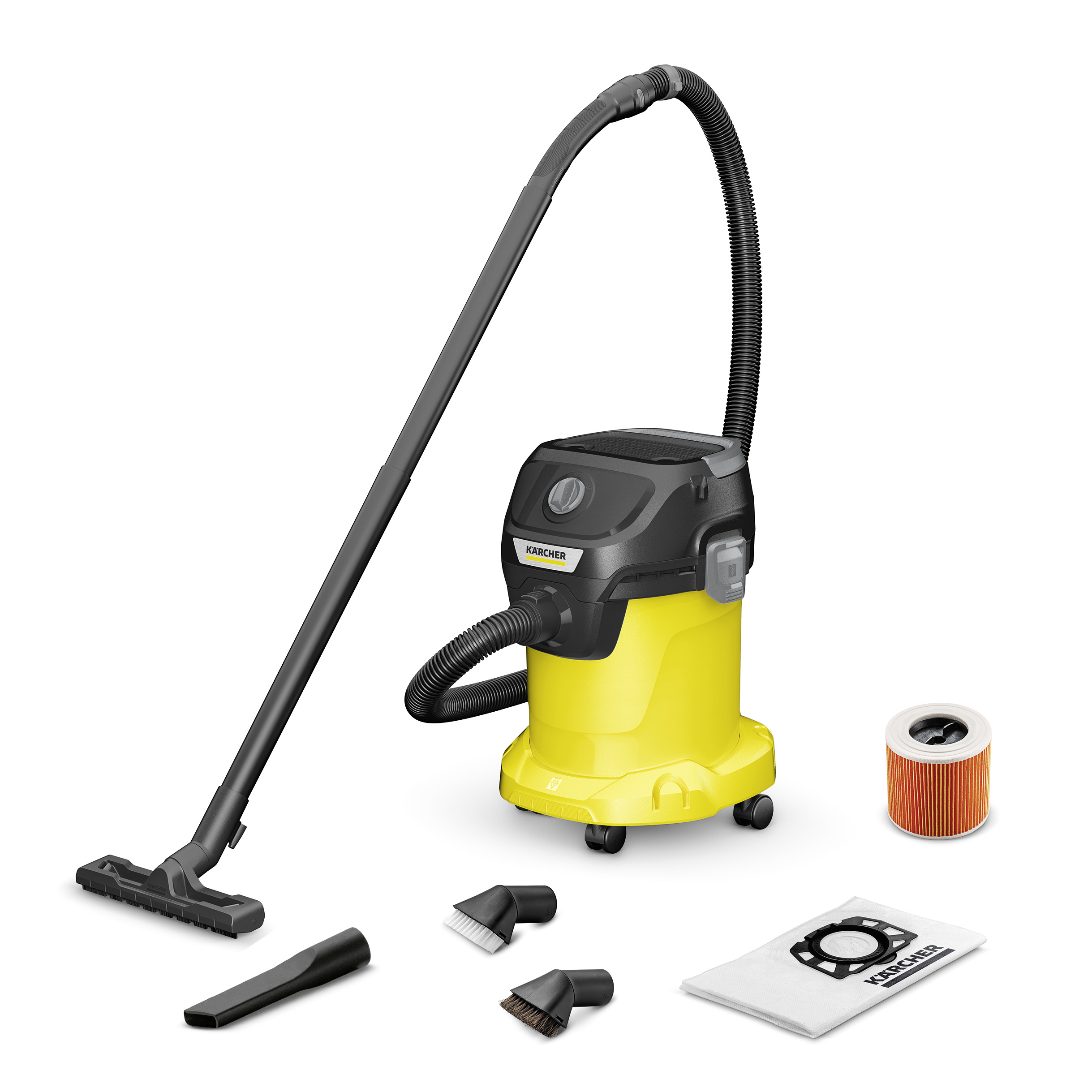 Пылесос строительный Karcher KWD 3 V-17/4/20 SUC, 1000 Вт, 17 л ✳️ купить  по цене 8700 ₽/шт. в Иркутске с доставкой в интернет-магазине Леруа Мерлен