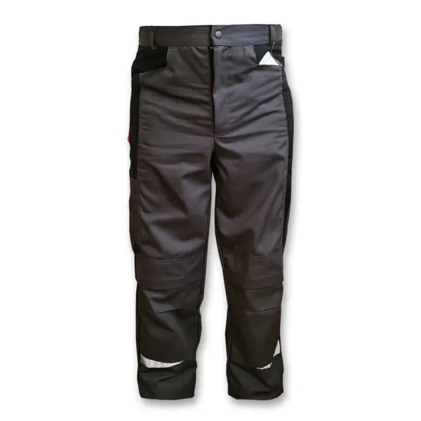 Брюки Крэт-2 серый размер 48-50 рост 170-176 мужские брюки чинос из эластичного хлопка tenali с отворотами и молниями blaggio
