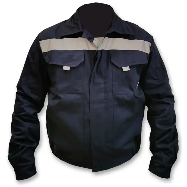 Куртка рабочая Техник цвет темно-синий размер L рост 182-188 см кресло skipper premium с высокой спинкой синий серый темно серый 1061069