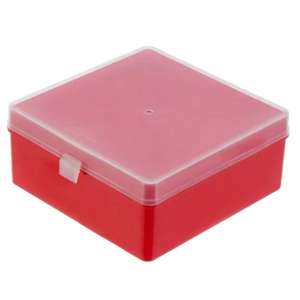 Органайзер Тек.А.Тек ORG 8-1 органайзер для хранения ватных палочек с крышкой 9 × 7 × 10 см в картонной коробке прозрачный