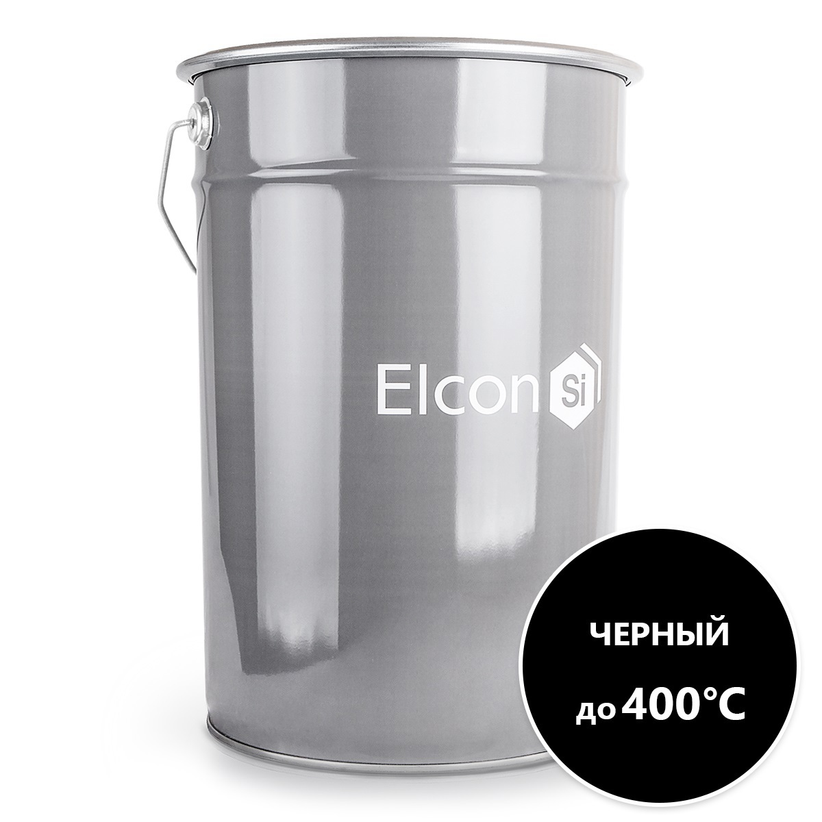 Эмаль ELCON КО-811 цвет черный 25 кг  –  по низкой цене в .