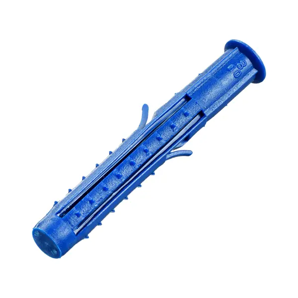 Дюбель распорный Чапай Tech-krep шип/ус синий 8х60 мм, 50 шт. дюбель для всех типов стен duopower 8x65 мм с шурупом серый 4 шт