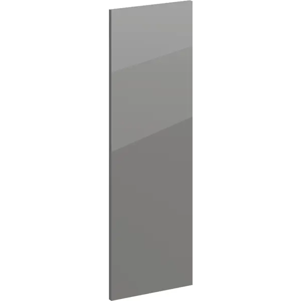 фото Дверь для шкафа аша 30x91.7 см лдсп цвет серый без бренда